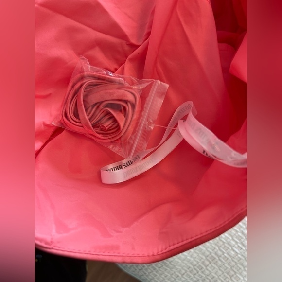 Davids Bridal Dress Plus Strapless Bridesmaid Prom - Picture 15 of 15